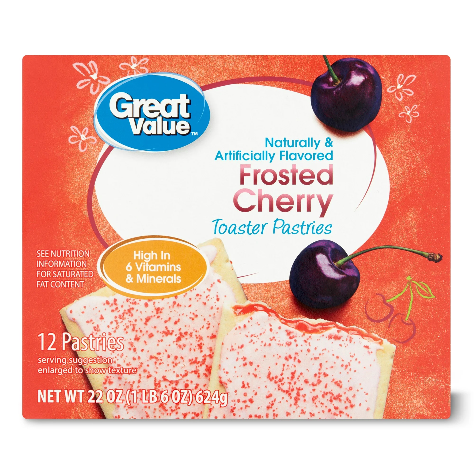 Picture of Frosted Cherry Toaster Pastery